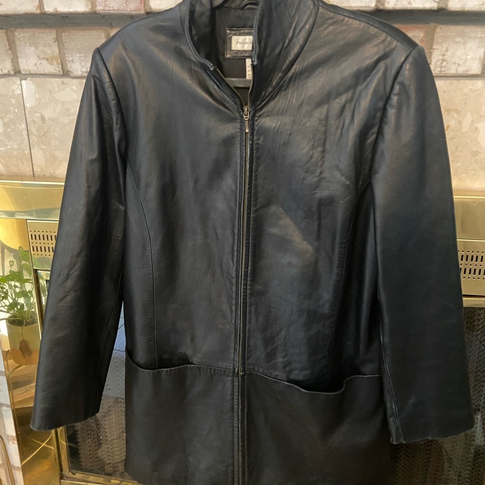 Preston & York Black Lambskin Jacket - Women’s Leather Jacket